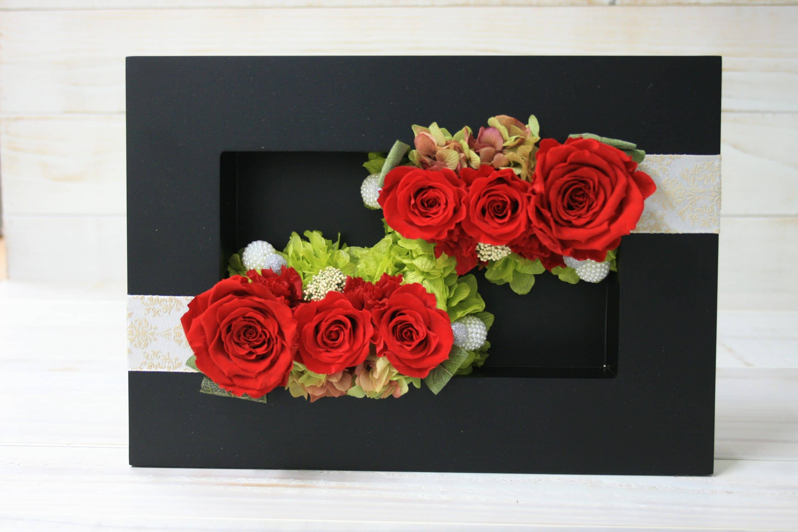 プリザーブドフラワー【ジュモー・レッド】