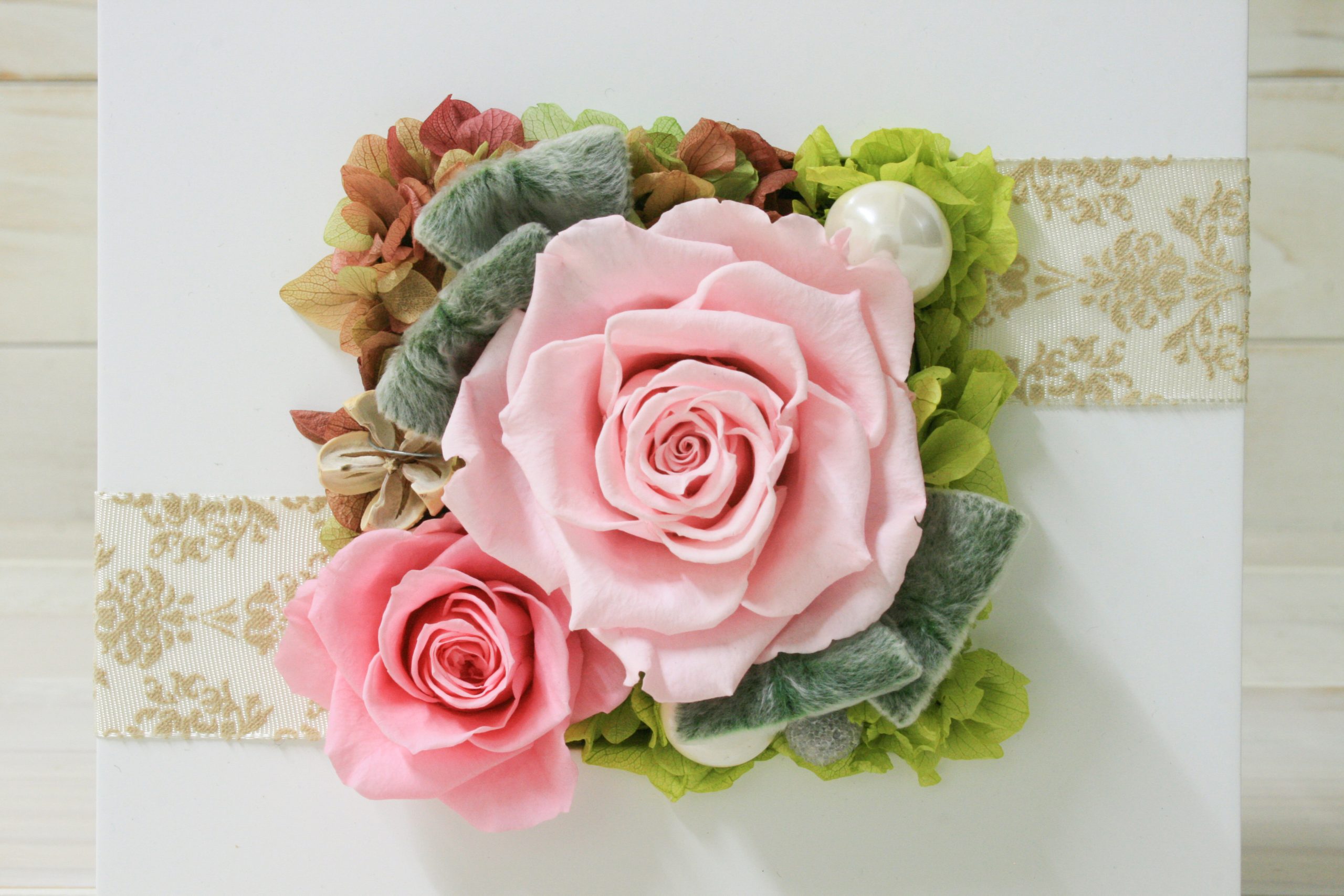 プリザーブドフラワー【トーシェ・ピンク】 - 画像 (2)